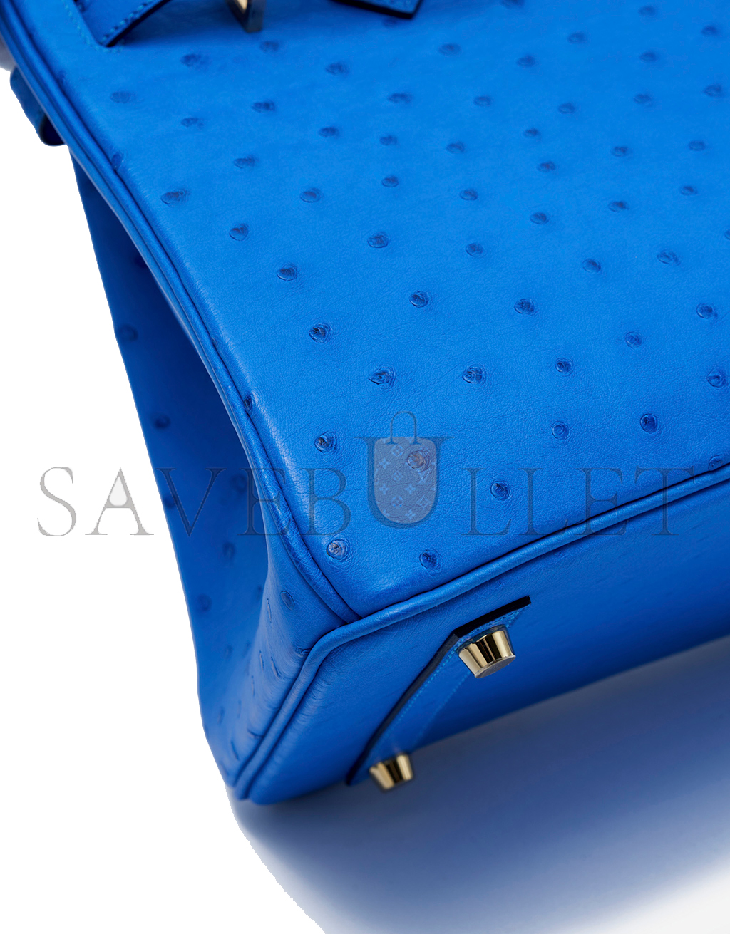 H**mes master birkin 30 blue mykonos 28624521 (30*24*16cm)